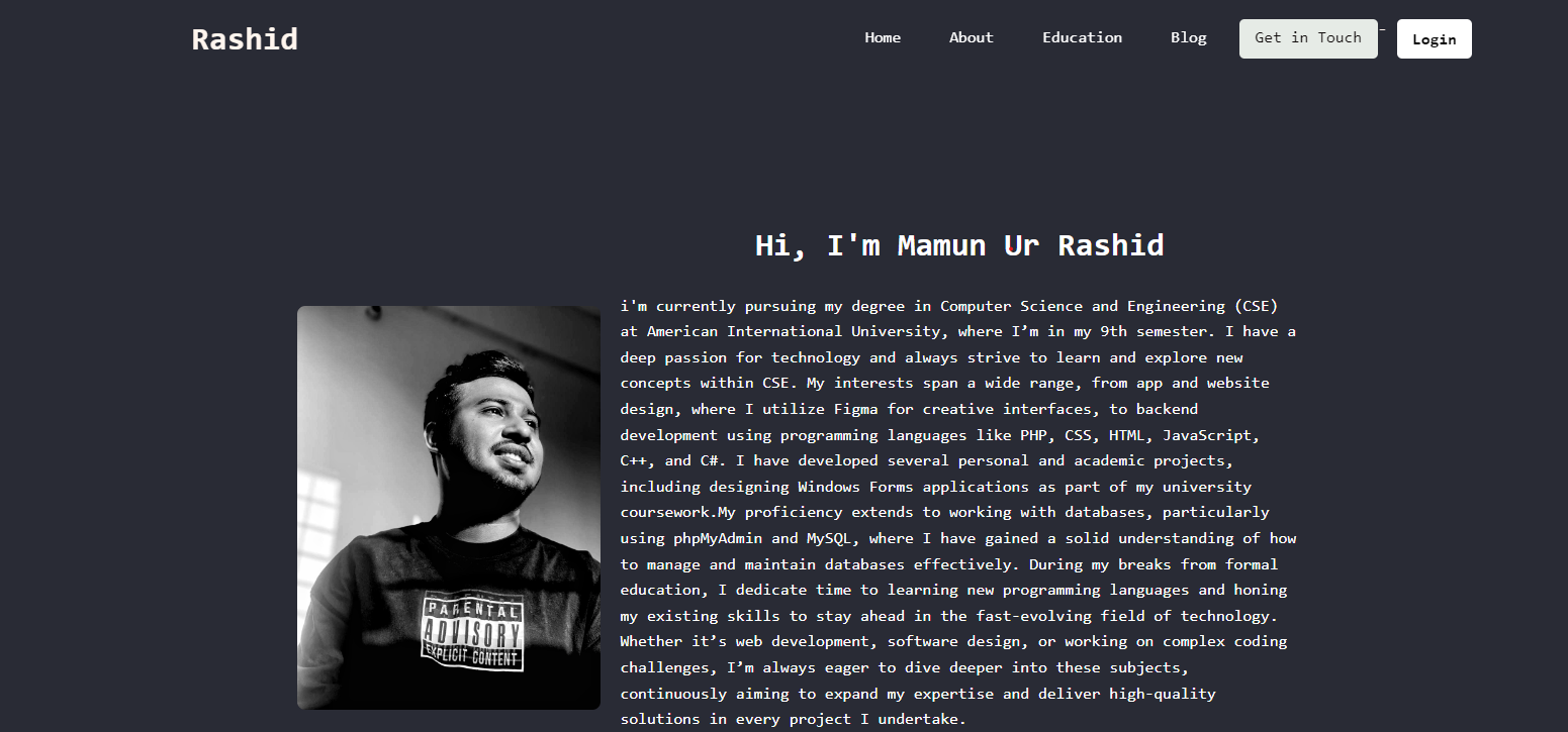 Personal Portfolio